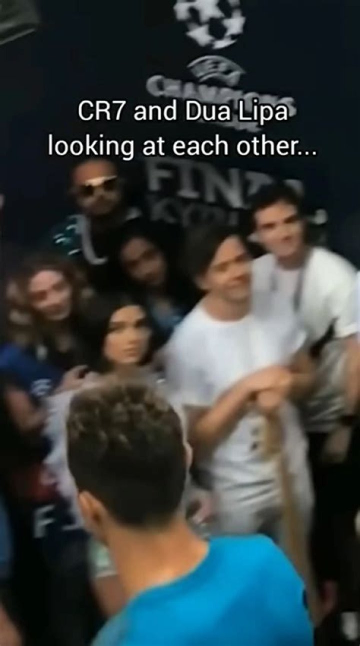 Dua Lipa And Cristiano Ronaldo