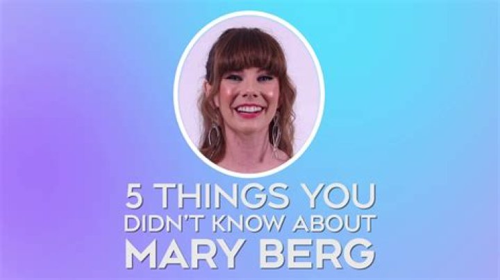 Secrets Of Mary Berg's Height And Weight Revealed